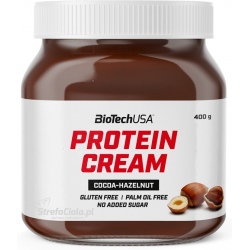 Biotech Protein Cream 400g Krem Czekoladowo Orzechowy