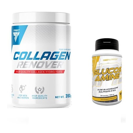 Trec Zestaw - Collagen Renover 350g + Glucosamine Sport Complex 90k