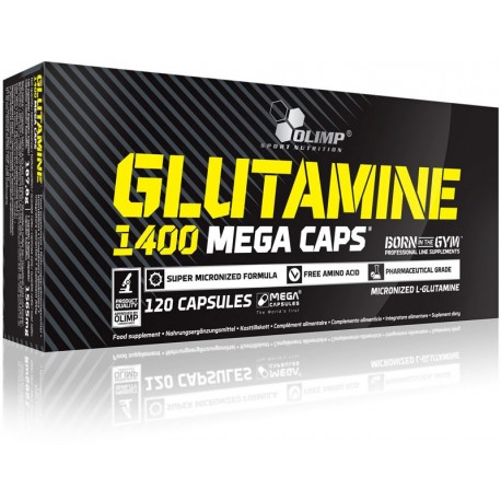 Olimp - L-Glutamine 1400 Mega Caps - 120kaps.