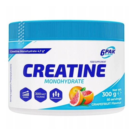 6Pak Creatine Monohydrate 300g