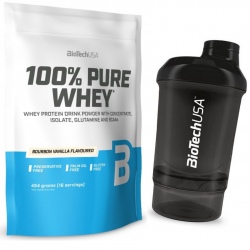 Biotech 100% Pure Whey 1000g + Shaker Gratis!