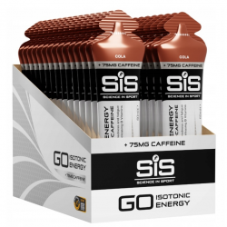 SIS Żele energetyczne COLA | 10x60ml | z kofeiną