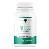Trec Vitamin D3 + K2 [MK-7] 60kaps | Witamina D3 + K2