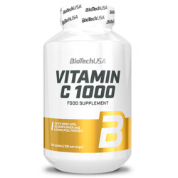 Biotech Vitamin C 1000 Bioflawonoidy 100 tabletek | Witamina C