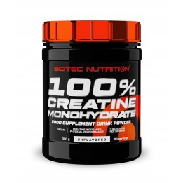 Scitec - 100% Creatine - 300g | Monohydrat Kreatyny w proszku