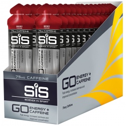 SIS Science In Sport Go Energy + Caffeine Gel 10 x 60ml| 10x60ml | Żele energetyczne z kofeiną