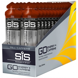 SIS Science In Sport Go Energy + Caffeine Gel 30 x 60ml| 10x60ml | Żele energetyczne z kofeiną