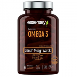 Essensey Omega 3 90 kapsułek | Kwasy Omega 3| Serce | Wzrok