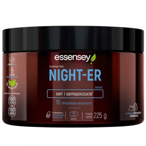 Essensey Nighter Night-er 225g | Sen, samopoczucie, regeneracja