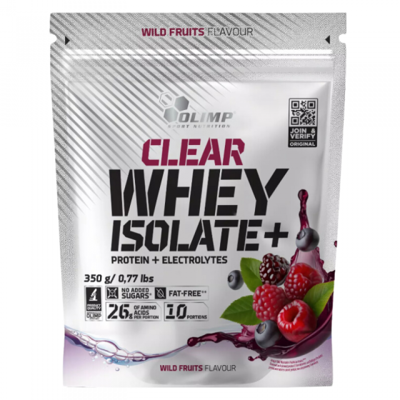 Olimp Clear Whey Isolate+ | Białko + elektrolity 350 g