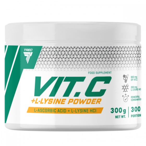 Trec Vit. C L- Lysine Powder 300g Witamina C + lizyna