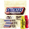 Zestaw Snickers Hi Protein Whey 875g + 3x Baton Snickers + 2x Boogieman Shot