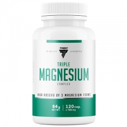 Trec Triple Magnesium Complex 120 kaps. | Magnez z witaminami