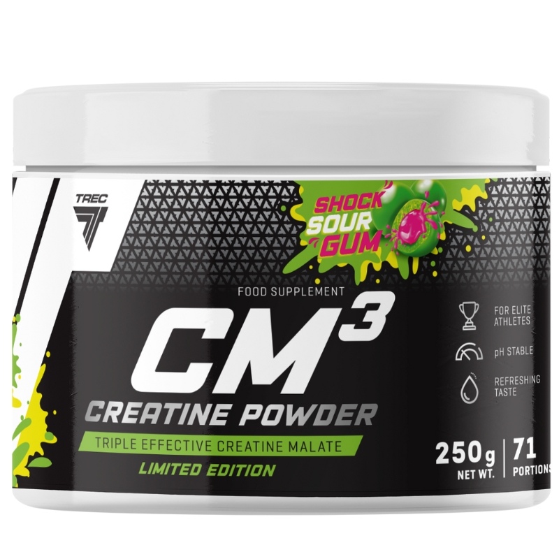 TREC | CM3 250g | LEGENDARNY MEGA MOCNY JABŁCZAN KREATYNY W PROSZKU |