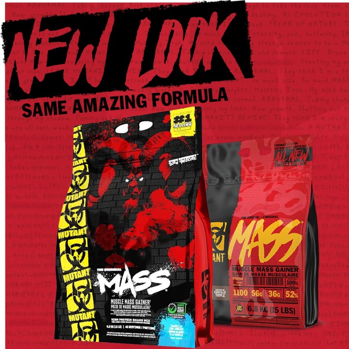 PVL - Mutant Mass 6800g + SHAKER GRATIS | MOCNY GAINER NA MASĘ