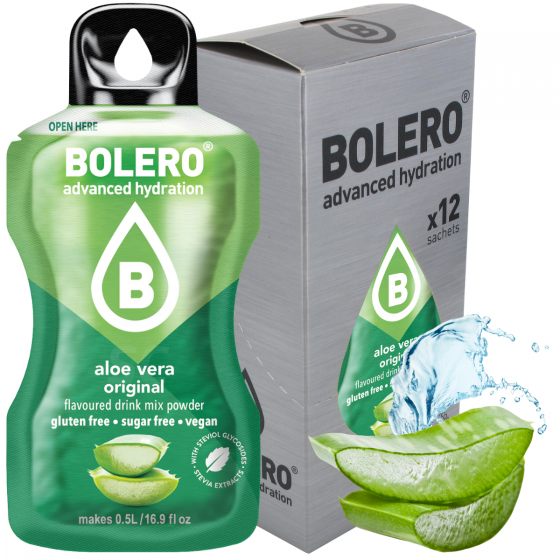 Bolero Sticks Aloe Vera 12x3g Aloes-elektrolity