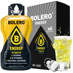 Bolero Energy 6szt. x 7g | Napój izotoniczny | Elektrolity | Energia