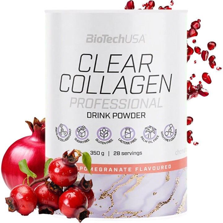 Biotech Clear Collagen Professional350g | Hydrolizowany kolagen