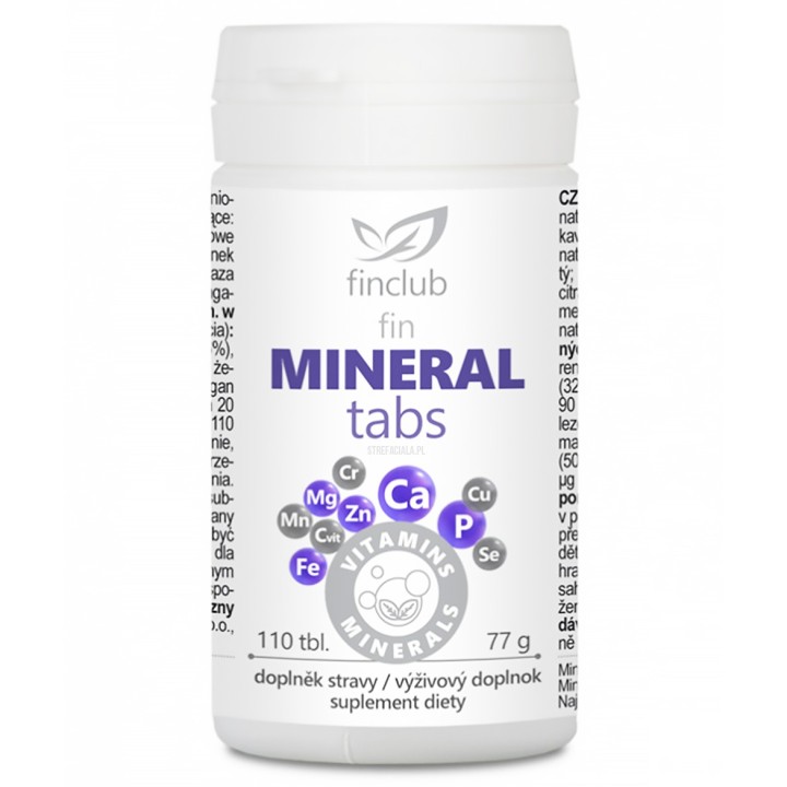 Mineraltabs 110 tabletek - Finclub