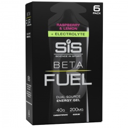 SIS BETA FUEL GEL+ Electrolyte – Malina & Cytryna 60 ml