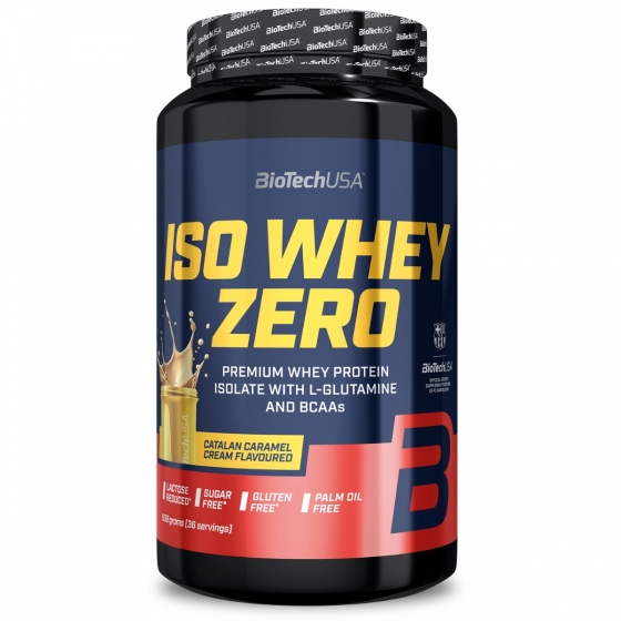 Biotech Iso Whey Zero 908g CATALAN CARAMEL