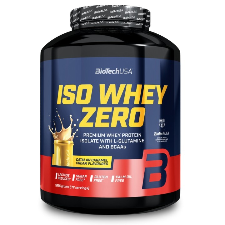 Biotech Iso Whey Zero 1816g CATALAN CARAMEL