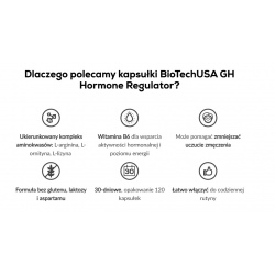 BiotechUSA GH 120 kapsułek