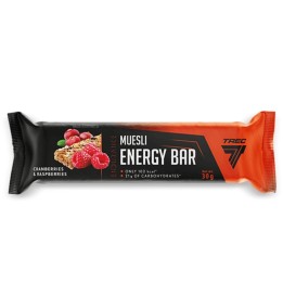Trec Muesli Energy Bar 30g | żurawinowo-malinowy