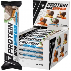Trec Protein Bar 24 x 48g bez cukru | Kokos-karmel