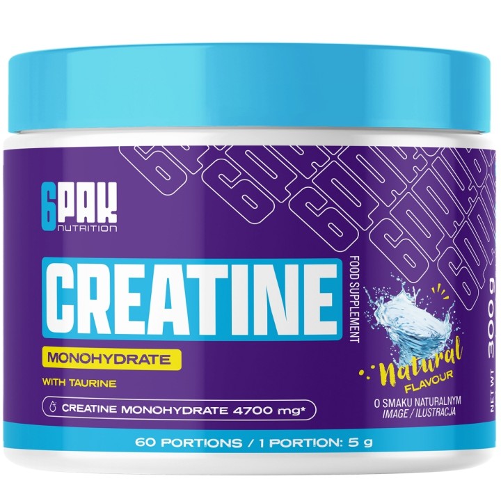 6Pak Creatine Monohydrate 300g