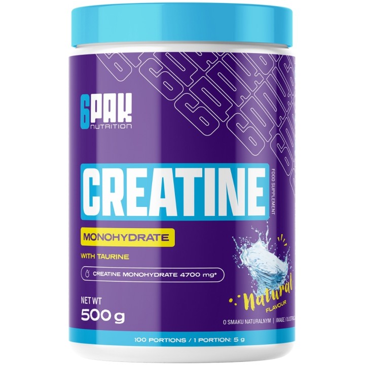 6Pak Creatine Monohydrate 500g