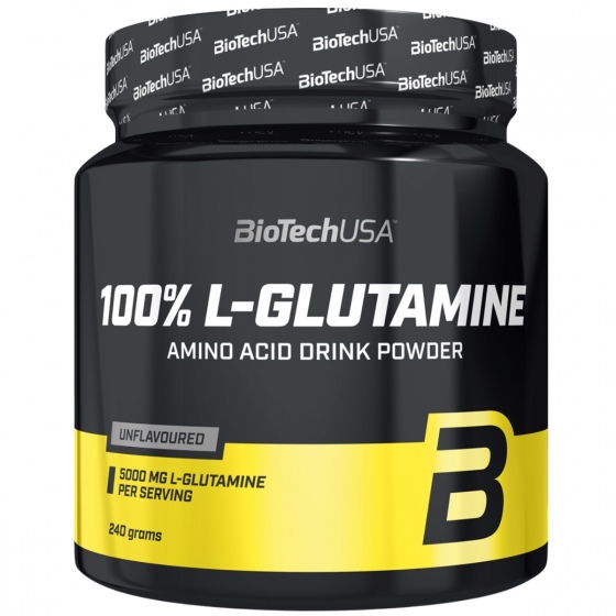 Biotech 100% L-Glutamine 240g