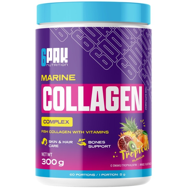 6PAK Marine Collagen Complex 300g