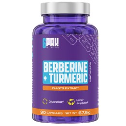 6PAK Berberine + Turmeric 90k