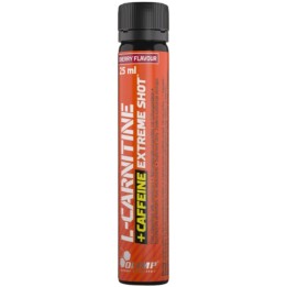 Olimp L-Carnitine + Caffeine Extreme Shot - 25 ml | smak pomarańczowy