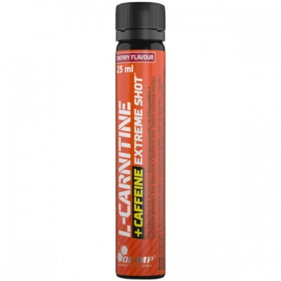 Olimp L-Carnitine + Caffeine Extreme Shot - 25 ml | smak pomarańczowy