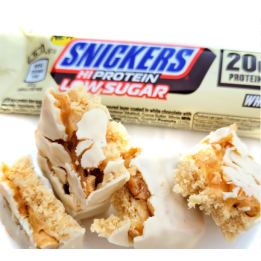 Baton Snickers Hi Protein White Low Sugar 57g