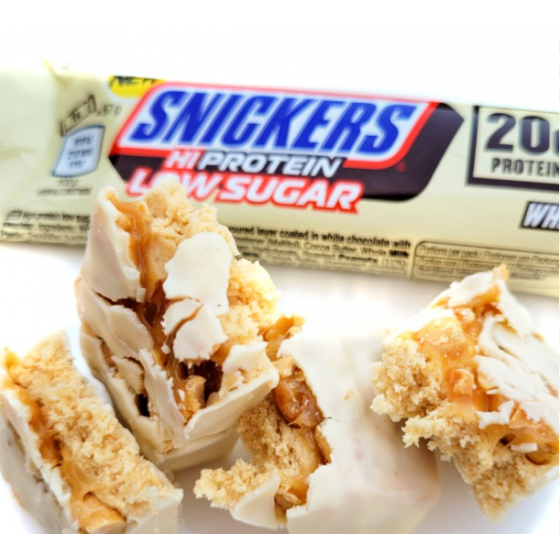 Baton Snickers Hi Protein White Low Sugar 57g