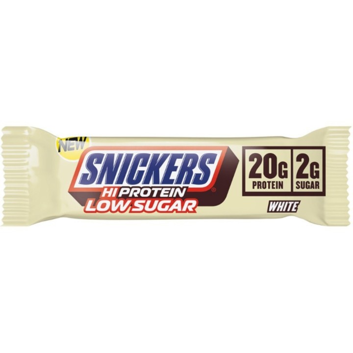 Baton Snickers Hi Protein White Low Sugar 57g