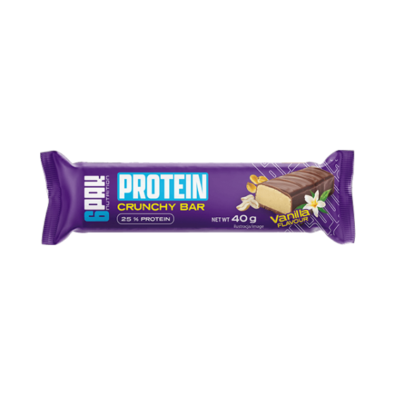 6PAK Protein Crunchy Bar | waniliowy