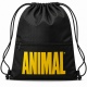 Animal Drawstring Backpack Black&Yellow Worek na siłownię