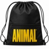 Animal Drawstring Backpack Black&Yellow Worek na siłownię