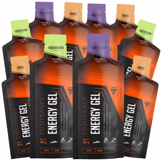 Trec Energy Gel Endurance 40 g | Żel energetyczny bez kofeiny